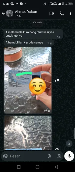 Testimoni pelanggan Biro Jasa Admin Kependudukan 7